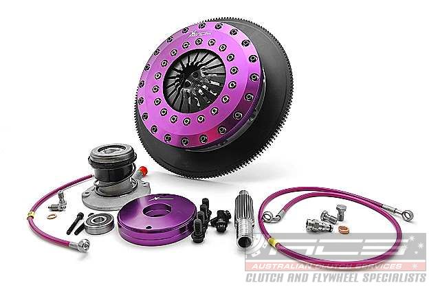 Kit frizione + volano Xtreme Performance Ø 230 mm organico bidisco con reggispinta idraulico CSC - coppia 1200 Nm - HSV Clubsport 2006-2013 / HSV GTS 2006-2013 / HSV Maloo 2007-2013 / HSV Senator 2006-2013 / HSV W427 2008-2013 / Holden H Series 2006-2013