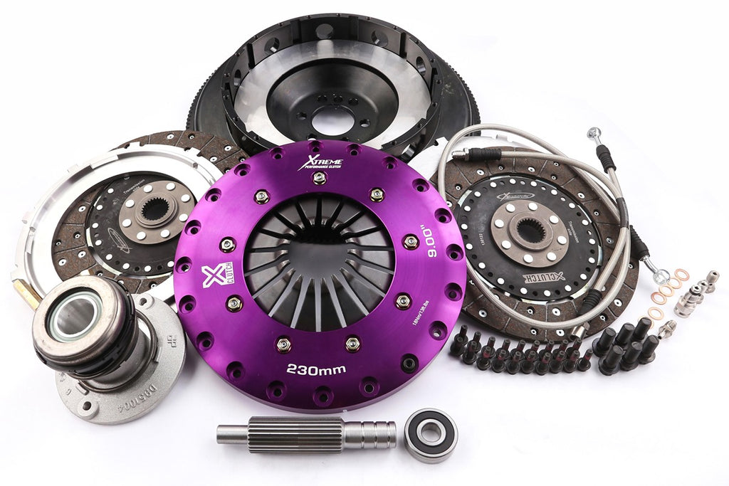 Kit frizione + volano Xtreme Performance Ø 230 mm organico bidisco con reggispinta idraulico CSC - coppia 1200 Nm - HSV Clubsport 2008-2015 / HSV GTS 2010-2013 / HSV Maloo 2008-2016 / HSV Senator 2008-2015 / Holden H Series 2006-2017 (+1 modelli)