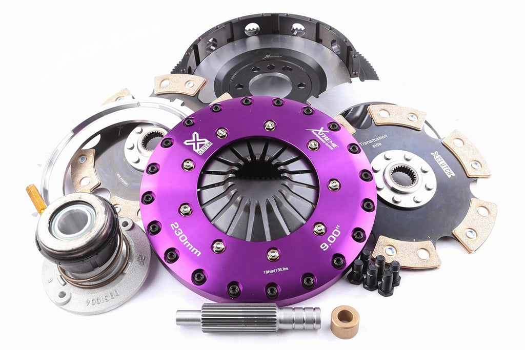 Componenti frizione Xtreme Clutch kit di conversione frizione GM V8 SB GM 26x28.6mm - Ø 230 mm - 26 denti - Ø mozzo 28.6 mm - KGM23682-2E