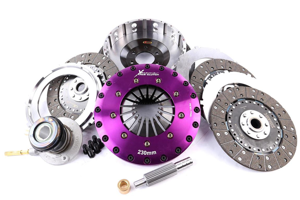 Componenti frizione Xtreme Clutch kit di conversione frizione HOLDEN V8 T56 GM 26x28.6mm - Ø 230 mm - 26 denti - Ø mozzo 28.6 mm - KGM23682-2G