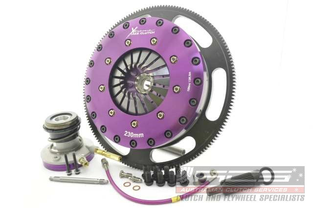 Componenti frizione Xtreme Clutch kit di conversione frizione GM LS 8 bulloni T56 26x28.6mm - Ø 230 mm - 26 denti - Ø mozzo 28.6 mm - KGM23692-2E