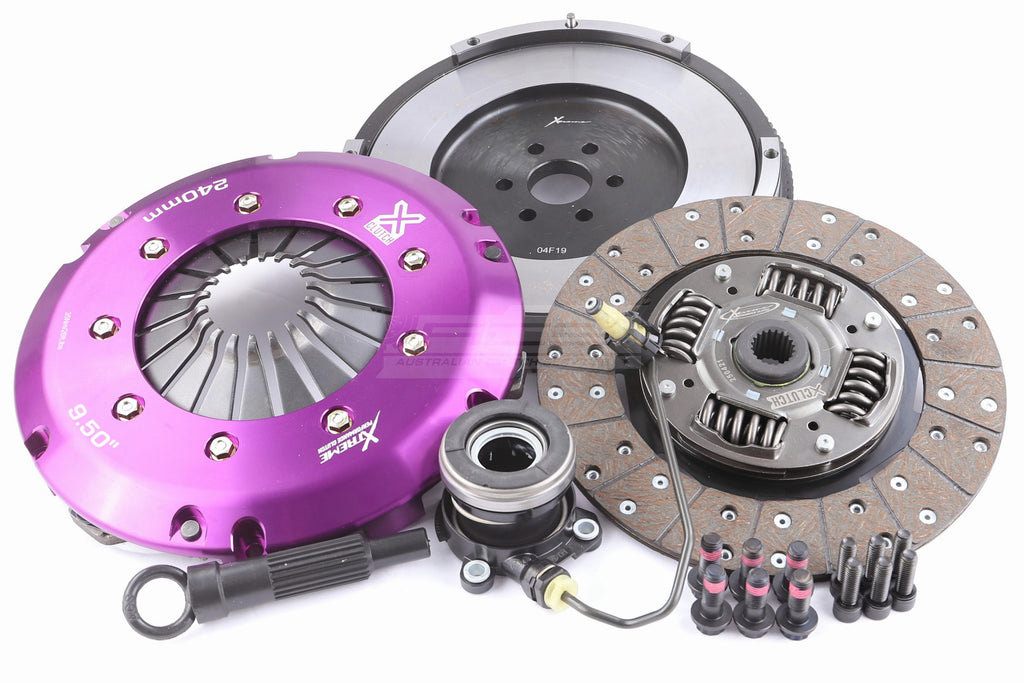 Kit frizione + volano Xtreme Performance rinforzato organico con reggispinta idraulico CSC - coppia 600 Nm conversione da volano bimassa a - HSV VXR 2006-2009 / Holden H Series 2006-2010 / Lotus Europa S 2006-2010 / Vauxhall Astra L35 L48 L67 2004-2010