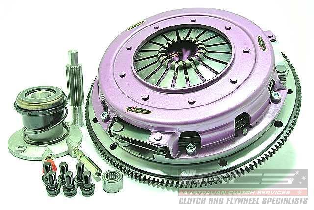 Kit frizione + volano Xtreme Performance Ø 270 mm organico bidisco con reggispinta idraulico CSC - coppia 1300 Nm - Chevrolet Camaro MK4 1998-2002 / HSV Clubsport 1999-2006 / HSV GTO V2 2001-2007 / HSV GTS V2 2000-2004 / HSV Maloo 2001-2007 / HSV SV300