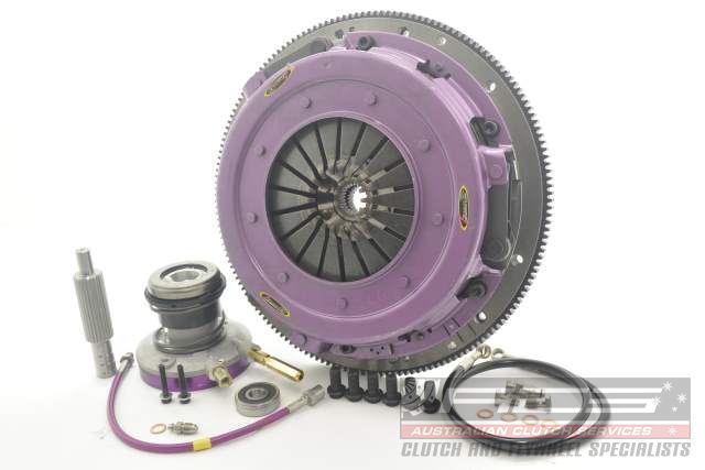 Kit frizione + volano Xtreme Performance Ø 270 mm organico bidisco con reggispinta idraulico CSC - coppia 1300 Nm - HSV Clubsport 2006-2013 / HSV GTS 2006-2013 / HSV Maloo 2007-2013 / HSV Senator 2006-2013 / HSV W427 2008-2013 / Holden H Series 2006-2013