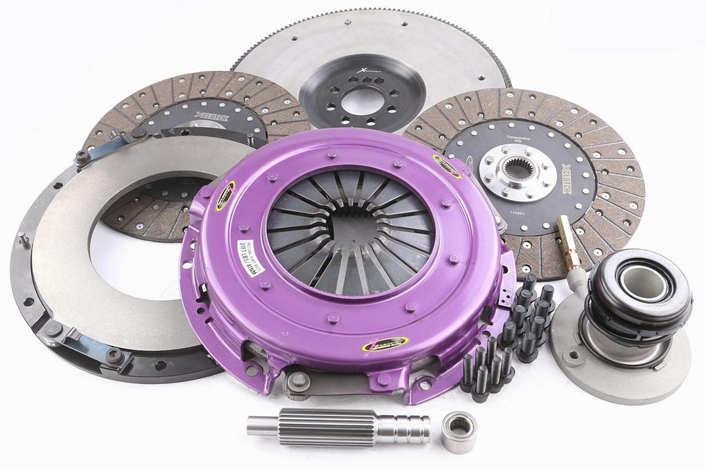 Kit frizione + volano Xtreme Performance Ø 270 mm organico bidisco con reggispinta idraulico CSC - coppia 1300 Nm - 26 denti - Ø mozzo 28.6 mm - KGM27635-2G