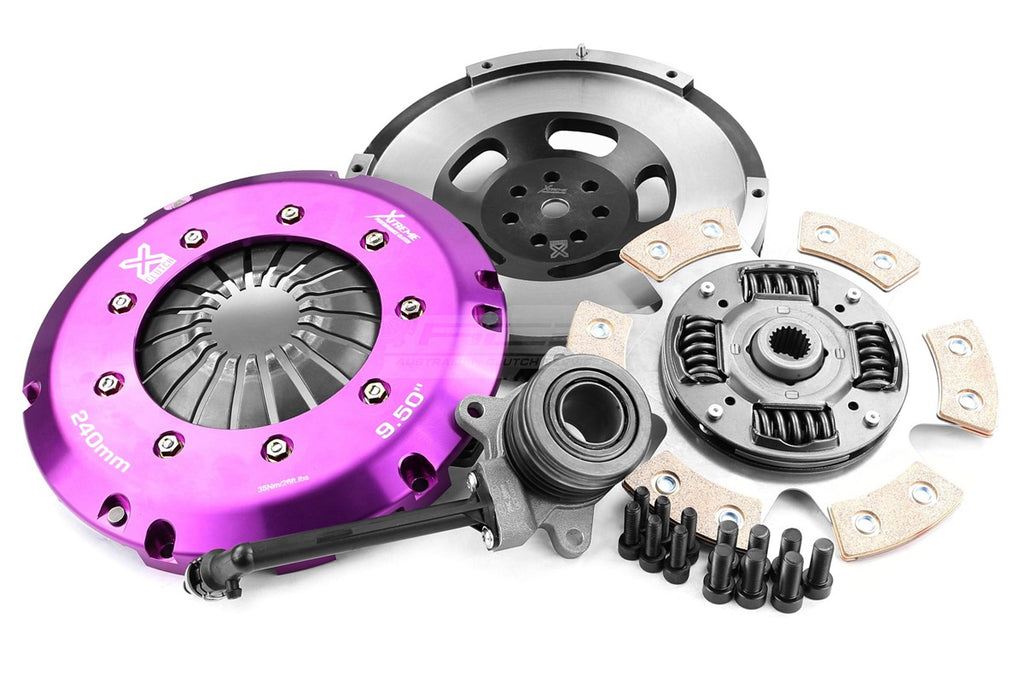 Kit frizione + volano Xtreme Performance rinforzato ceramico a molle con reggispinta idraulico CSC - coppia 660 Nm conversione da volano bimassa - Hyundai i20 2020