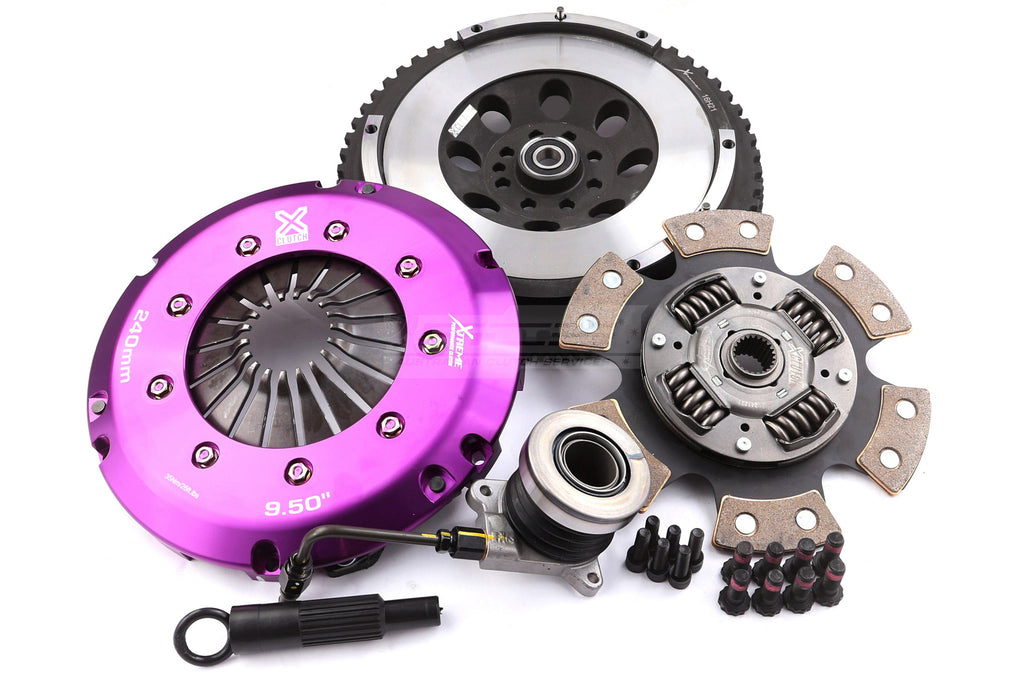 Kit frizione + volano Xtreme Performance racing ceramico a molle con reggispinta idraulico CSC - coppia 910 Nm - Hyundai Genesis Coupé 2008-2014