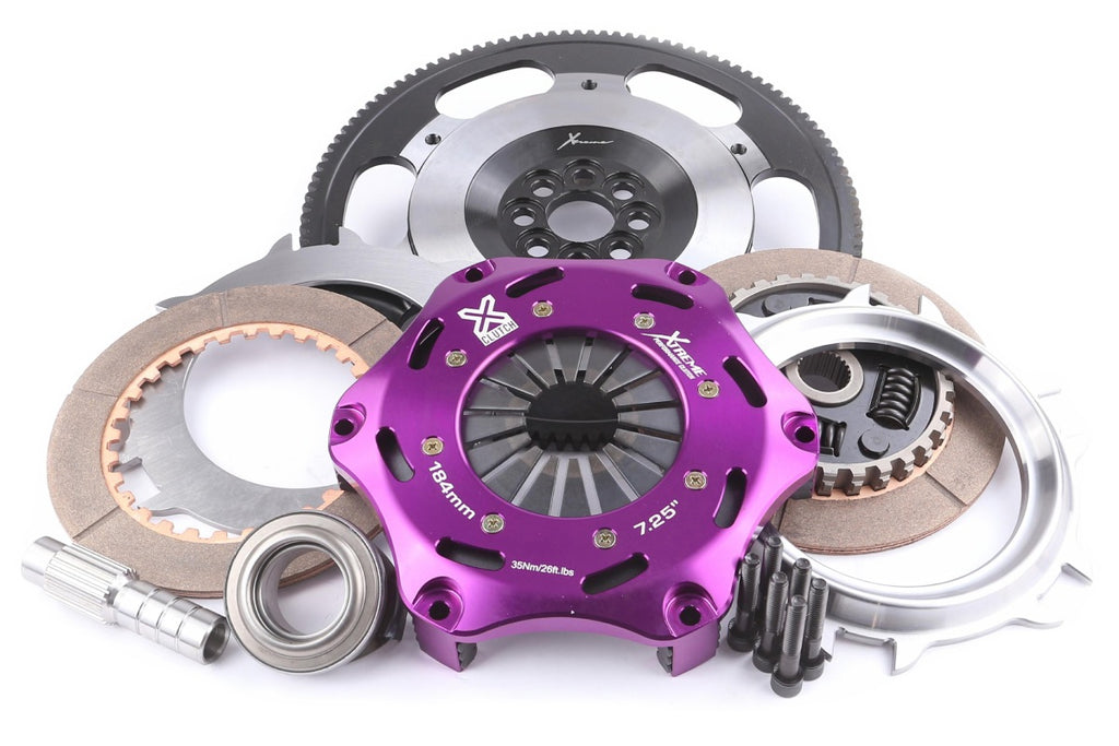Kit frizione + volano Xtreme Performance Ø 184 mm ceramico a molle bidisco - coppia 1220 Nm - Honda Civic serie 7 8 EP3 FN2 FD2 2001-2012 / Honda Integra DC5 2002-2007