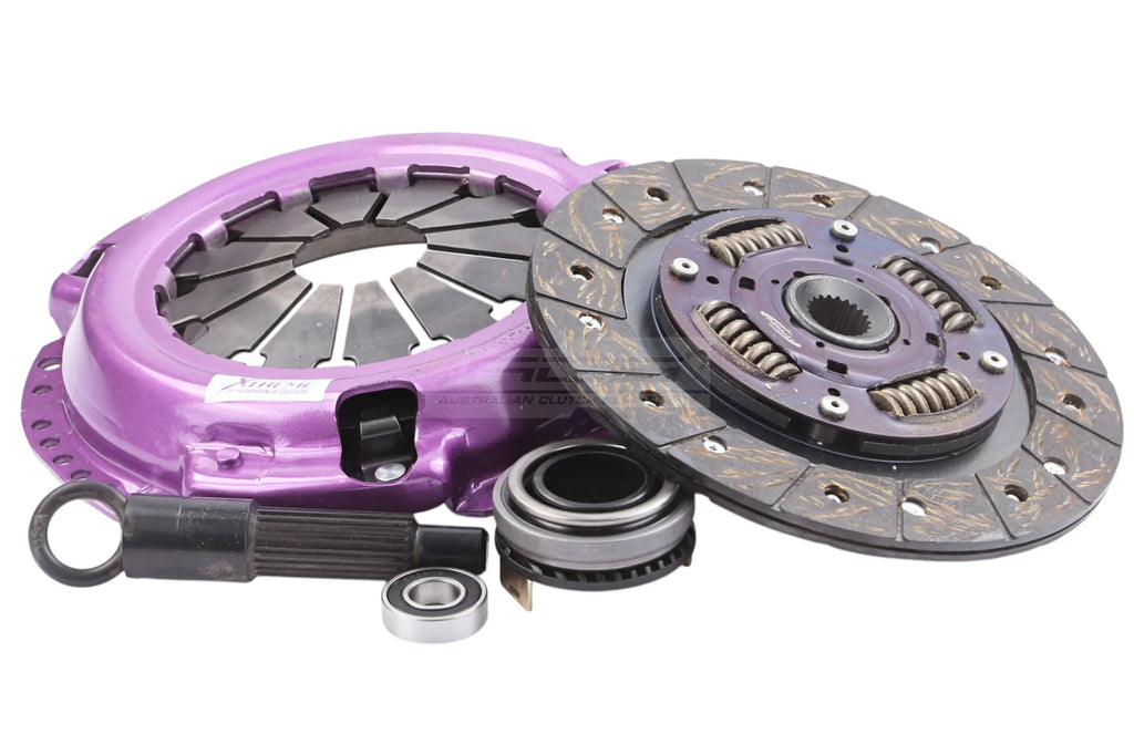 Kit frizione Xtreme Performance rinforzato organico - coppia 200 Nm - carico 500 kg (incremento del 60%) - Honda CRX serie 1 2 AS ED9 1986-1991 / Honda Civic serie 4 ED3 ED4 ED6 ED7 1987-1993 / Honda Concerto MA1 1989-1995