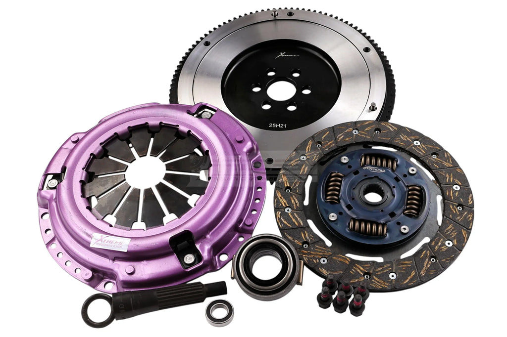 Kit frizione + volano Xtreme Performance rinforzato organico - coppia 270 Nm - carico 650 kg (incremento del 55%) - Honda Jazz serie 2 GD1 GD3 2002-2008