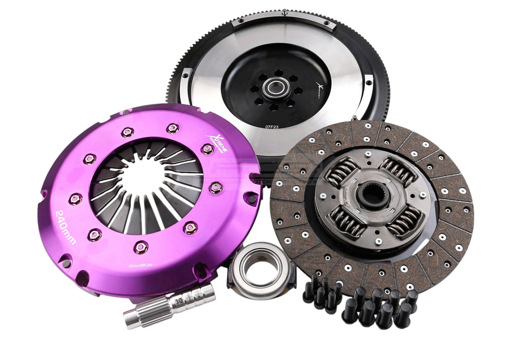 Kit frizione + volano Xtreme Performance rinforzato organico - coppia 600 Nm conversione da volano bimassa a monomassa (Service part number is - Honda Civic serie 9 10 11 FK2 FK8 FL5 2015-2022