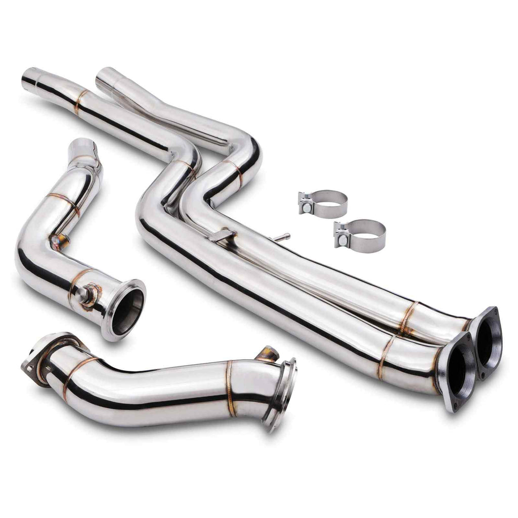 Kit Downpipe Decat e Decat Secondari 3" BMW Serie M3 F80 / Serie M4 F82 - foto 6