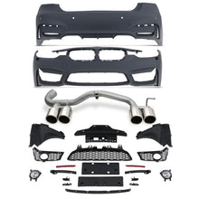 Body Kit Completo Stile M3 con Conversione Scarico BMW Serie 3 F30 12-19 - foto 2