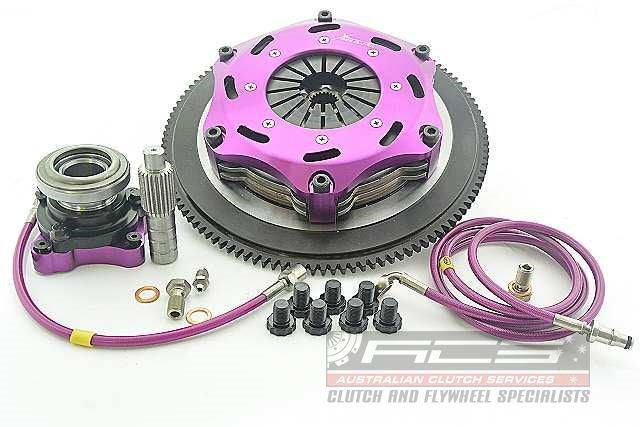 Kit frizione + volano Xtreme Performance Ø 184 mm ceramico rigido bidisco con reggispinta idraulico CSC - coppia 1220 Nm - Mitsubishi Lancer Evo 4 5 6 7 8 9 CN9A CP9A CT9A CT9W 1996-2007
