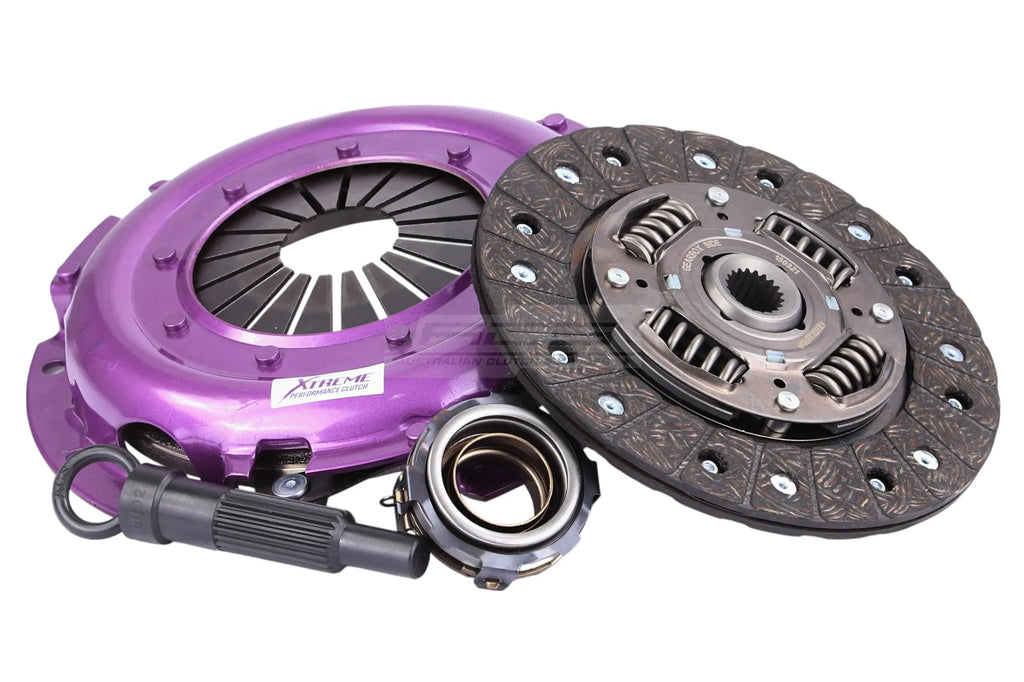 Kit frizione Xtreme Performance rinforzato organico - coppia 190 Nm - carico 550 kg (incremento del 40%) - Hyundai Accent 1991-1994 / Hyundai Lantra serie 1 1990-1995 / Hyundai Pony 1989-1995 / Hyundai S Coupé 1990-1996 / Mitsubishi Cordia 1984-1989 (+13