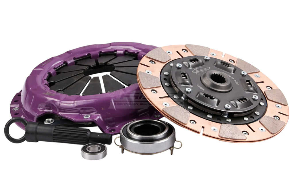 Kit frizione Xtreme Performance rinforzato ceramico ammortizzato - carico 600 kg (incremento del 30%) - coppia 370 Nm - Mitsubishi Colt serie 5 1996-2004 / Mitsubishi Galant serie 7 8 1992-2004 / Mitsubishi Lancer serie 5 6 1992-2004 (+1 modelli)