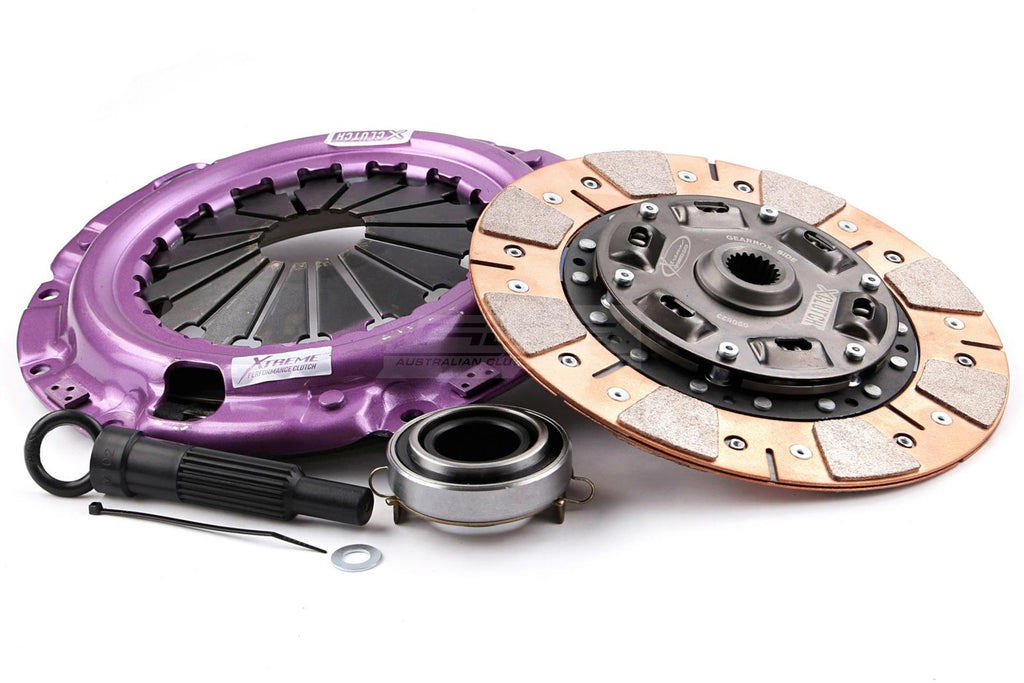 Kit frizione Xtreme Performance rinforzato ceramico ammortizzato - carico 900 kg (incremento del 20%) - coppia 630 Nm - Mitsubishi FTO DE2A DE3A 1994-2001