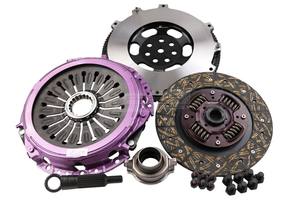 Kit frizione + volano Xtreme Performance rinforzato organico - coppia 670 Nm - Mitsubishi Lancer Evo 4 5 6 CN9A CP9A 1996-2001