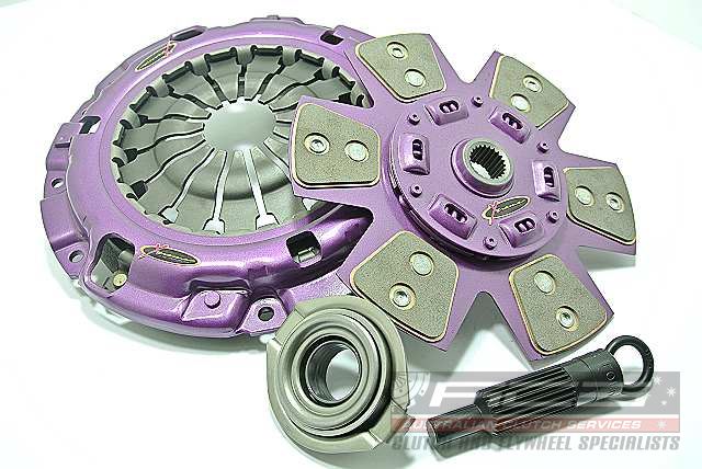 Kit frizione Xtreme Performance rinforzato ceramico a molle - coppia 700 Nm - carico 1100 kg (incremento del 30%) - Mitsubishi 3000 GT Z16A 1989-1999 / Mitsubishi GTO 1994-2000