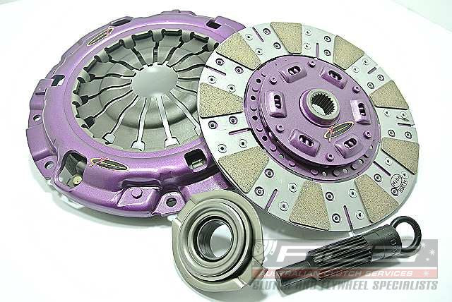 Kit frizione Xtreme Performance rinforzato ceramico ammortizzato - carico 1100 kg (incremento del 30%) - coppia 700 Nm - Mitsubishi 3000 GT Z16A 1989-1999 / Mitsubishi GTO 1994-2000