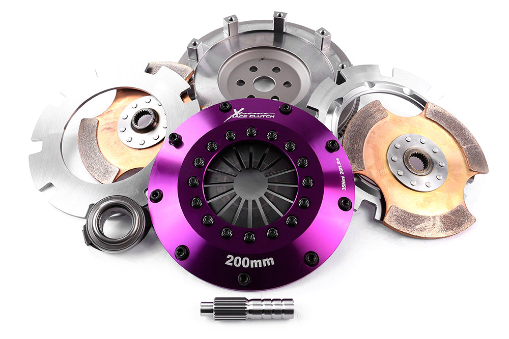 Kit frizione + volano Xtreme Performance Ø 200 mm ceramico rigido bidisco - coppia 1200 Nm - 23 denti - Ø mozzo 26 mm - Mazda MX-5 MK2 MK3 NC18 2005-2014
