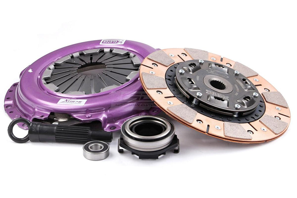 Kit frizione Xtreme Performance rinforzato ceramico ammortizzato - carico 700 kg (incremento del 40%) - coppia 460 Nm - Mazda 323 MK5 MK6 BJ SP20 BJFP BJFW 2000-2004 / Mazda 626 GE8P GE10S1 GV GF8P GF GW8W GWEW 1991-2002 / Mazda MX-6 GE 1992-1997