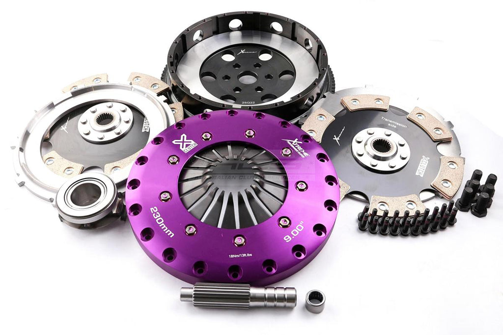 Kit frizione + volano Xtreme Performance Ø 230 mm ceramico rigido bidisco - coppia 1800 Nm - Mazda 3 BK3P BK14 BL14 2006-2014 / Mazda 6 GG3P 2005-2007 / Mazda CX-7 ER3P ER10L 2007-2013