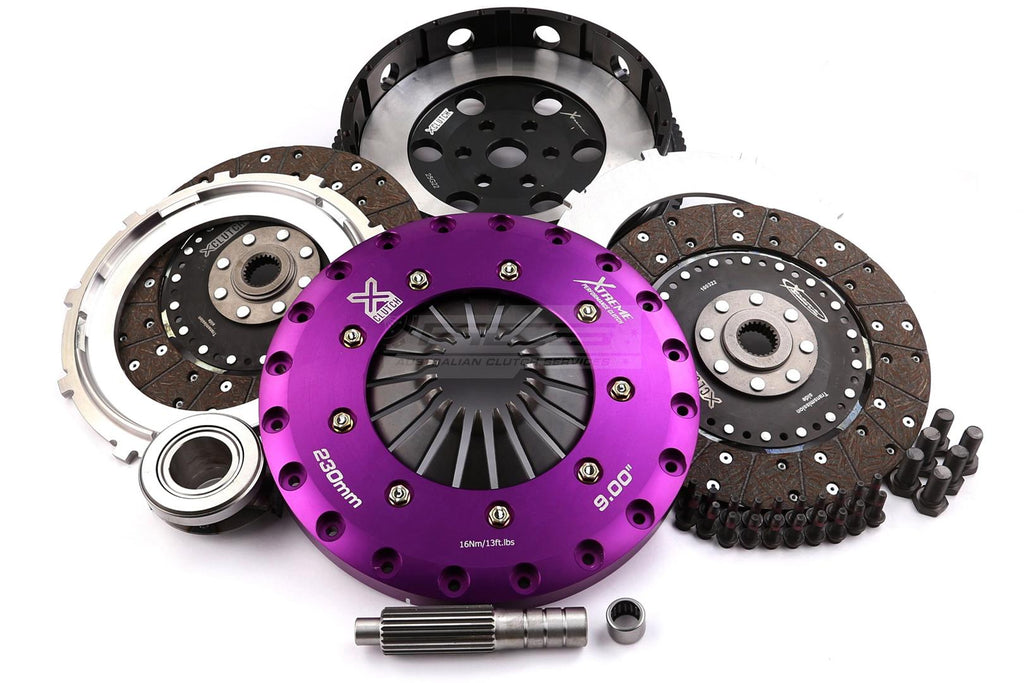 Kit frizione + volano Xtreme Performance Ø 230 mm organico bidisco - coppia 1200 Nm - Mazda 3 BK3P BK14 BL14 2006-2014 / Mazda 6 GG3P 2005-2007 / Mazda CX-7 ER3P ER10L 2007-2013