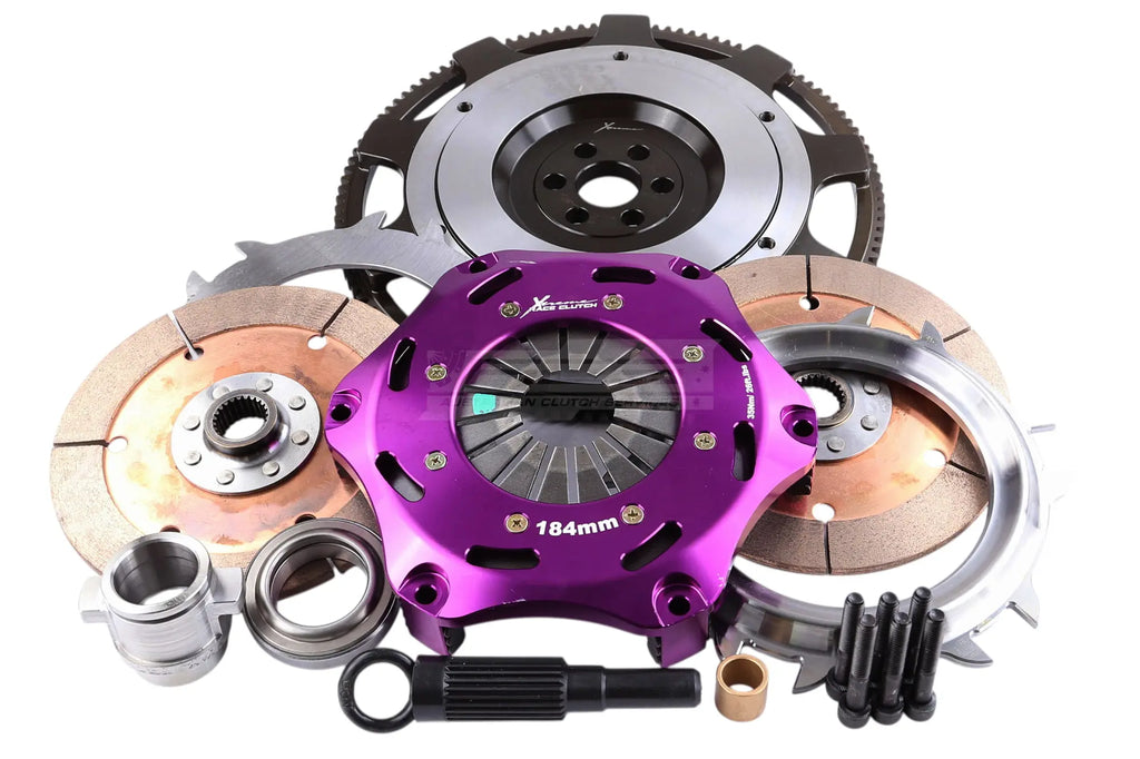Kit frizione + volano Xtreme Performance Ø 184 mm ceramico rigido bidisco - coppia 1220 Nm - Nissan 240Z S30 1970-1974 / Nissan 260Z S30 1974-1979 / Nissan 280ZX,ZXT S130 1978-1984 / Nissan Bluebird 1981-1985 / Nissan Cedric 1980-1983 (+5 modelli)