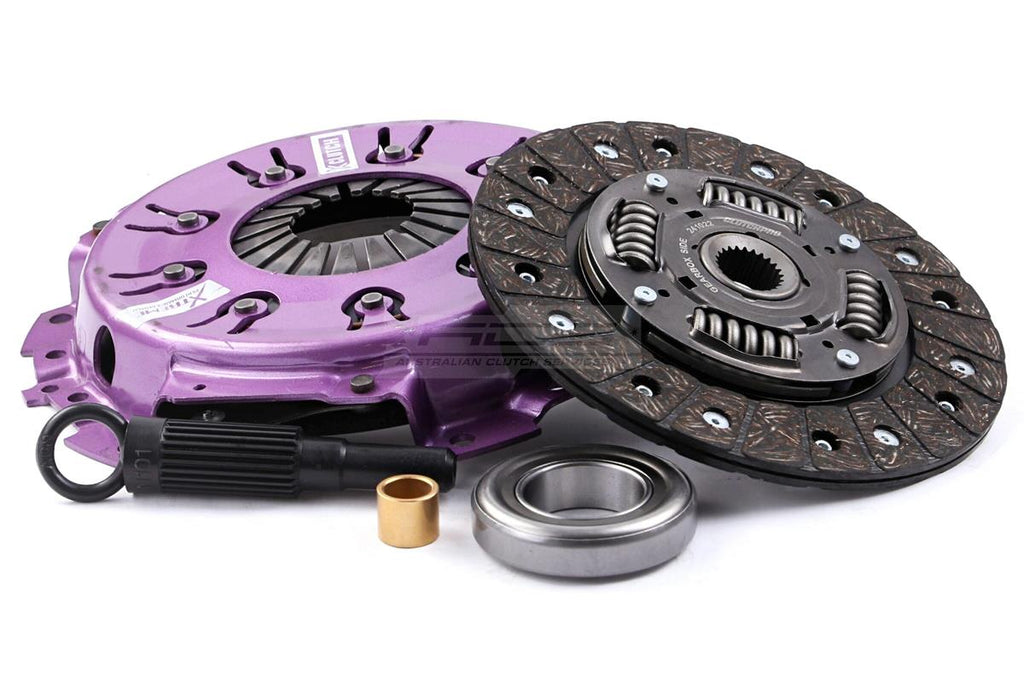 Kit frizione Xtreme Performance rinforzato organico - coppia 230 Nm - carico 540 kg (incremento del 50%) - Nissan Bluebird 1972-1984 / Nissan Datsun 160J 1973-1982 / Nissan Datsun 180B 1977-1981 / Nissan Pick-up 1980-1984 / Nissan Silvia S110 1979-1983