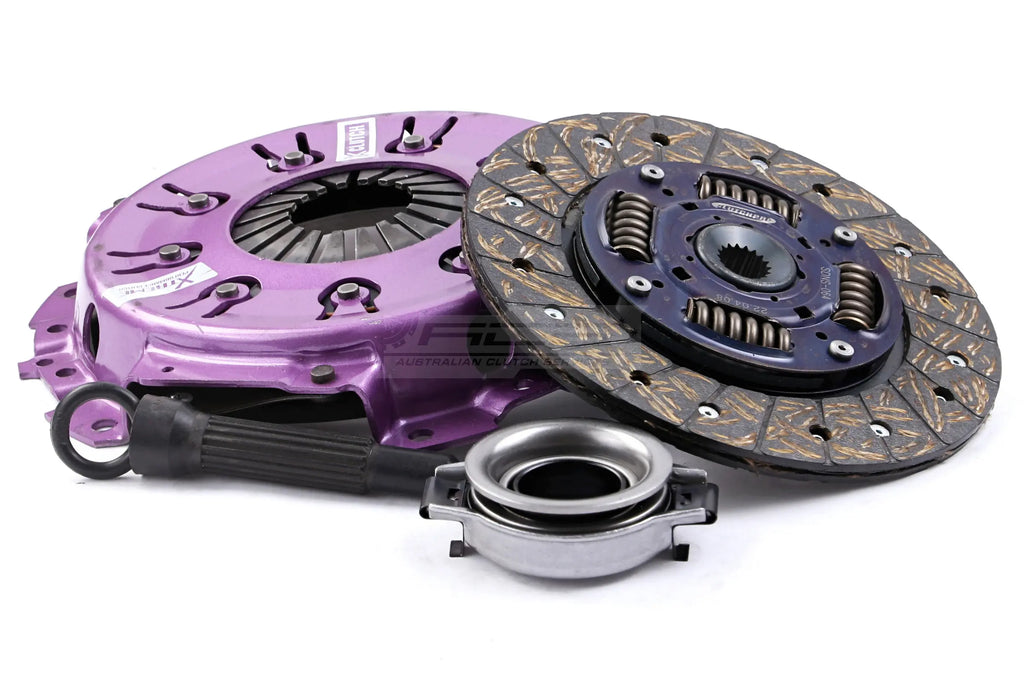 Kit frizione Xtreme Performance rinforzato organico - coppia 250 Nm - carico 650 kg (incremento del 40%) - Nissan Almera N16 2000-2006 / Nissan Bluebird U12 1985-1990 / Nissan Cherry N12 1983-1985 / Nissan Primera P10 P11 W10 WP11 1990-2002 (+2 modelli)