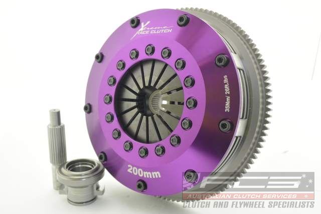 Kit frizione + volano Xtreme Performance Ø 200 mm ceramico a molle bidisco - coppia 1200 Nm - Nissan 180SX S13 1991-1997 / Nissan 200SX S14 1993-2000 / Nissan Silvia S13 S14 1991-1999