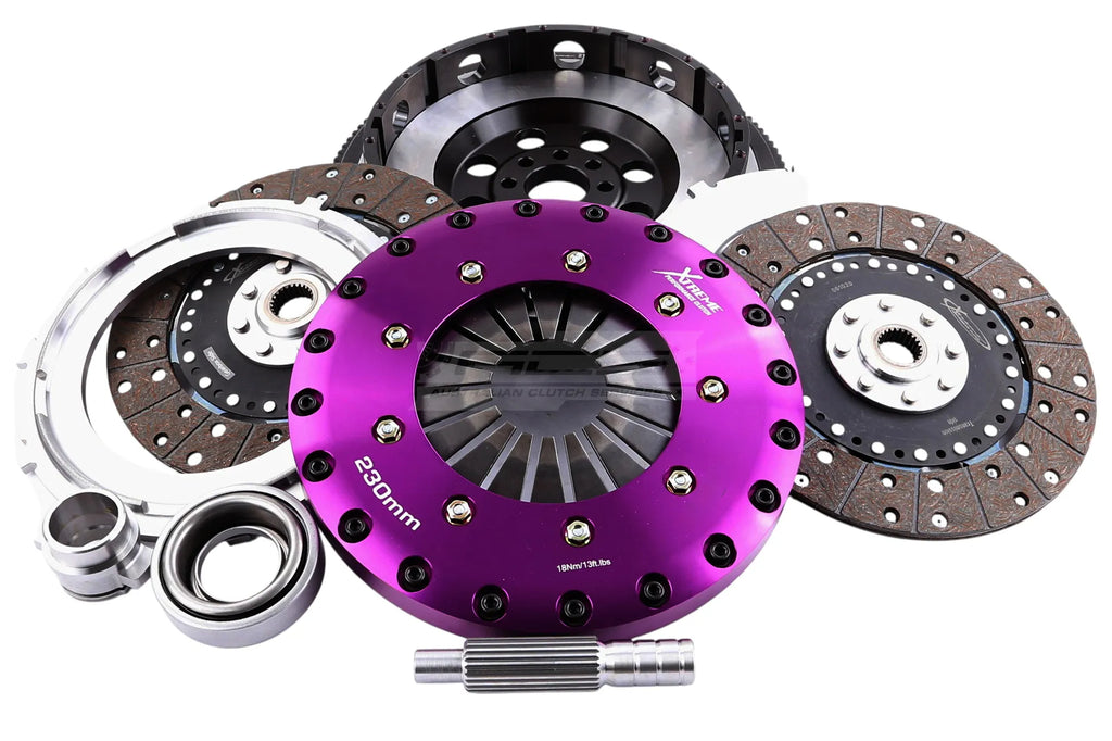 Kit frizione + volano Xtreme Performance Ø 230 mm organico bidisco - coppia 1200 Nm - Nissan 300ZX Z32 1990-1995