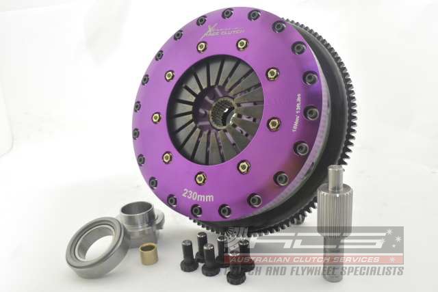 Componenti frizione Xtreme Clutch kit di conversione frizione NISSAN RB BMW 10x35mm - Ø 230 mm - 10 denti - Ø mozzo 35 mm - KNI23547-2E