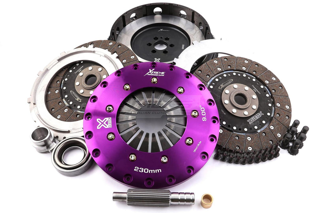 Componenti frizione Xtreme Clutch kit di conversione frizione NISSAN RB PPG RB GM 26x28.6mm - Ø 230 mm - 26 denti - Ø mozzo 28.6 mm - KNI23585-2G