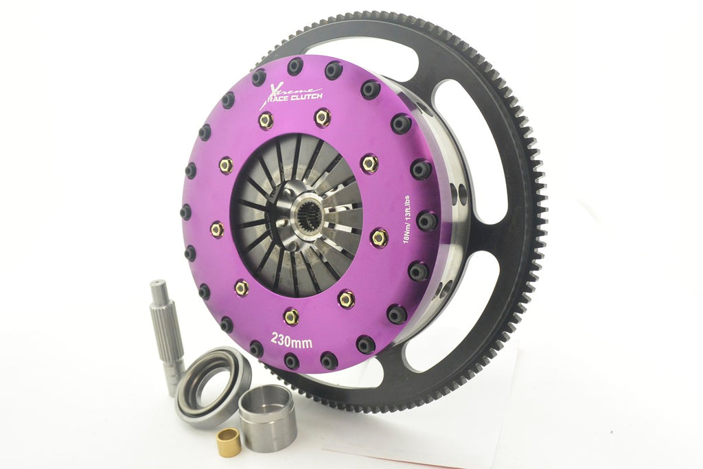 Volano Xtreme Clutch Ø 230 mm rigido organico tridisco with alleggerito - Nissan Patrol Y61 2001-2014
