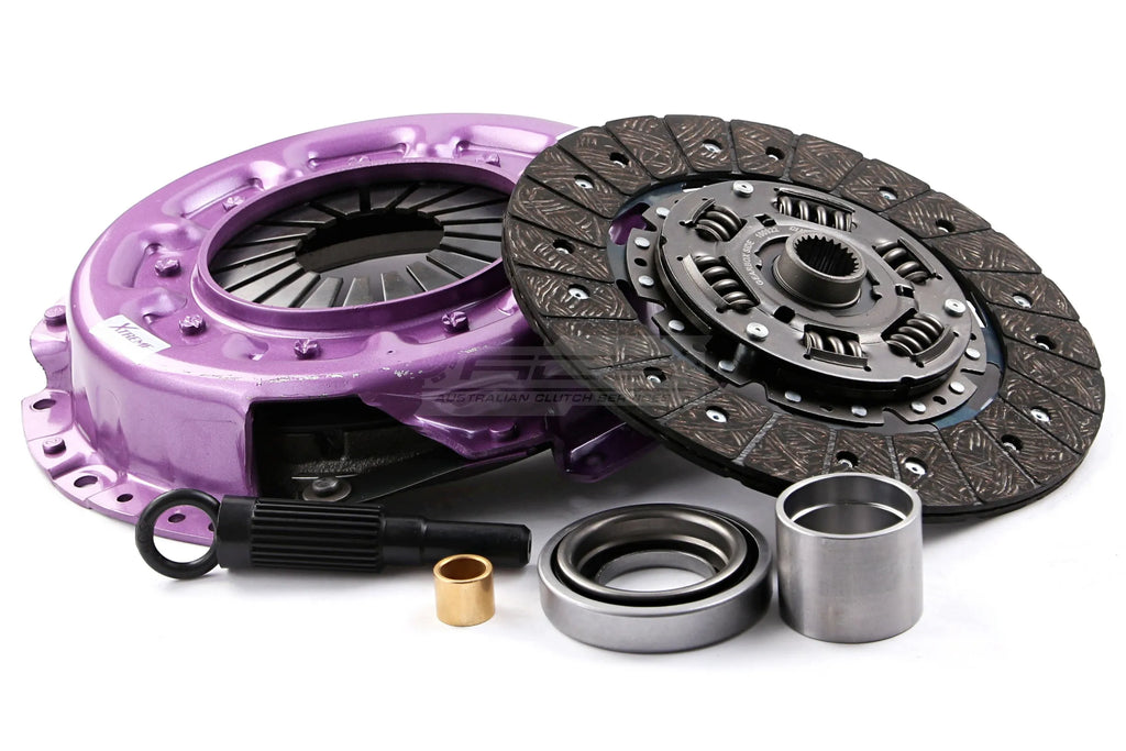 Kit frizione Xtreme Performance rinforzato organico - carico 800 kg (incremento del 35%) - Ø 240 mm - 24 denti - Ø mozzo 25.5 mm - KNI24023-1A