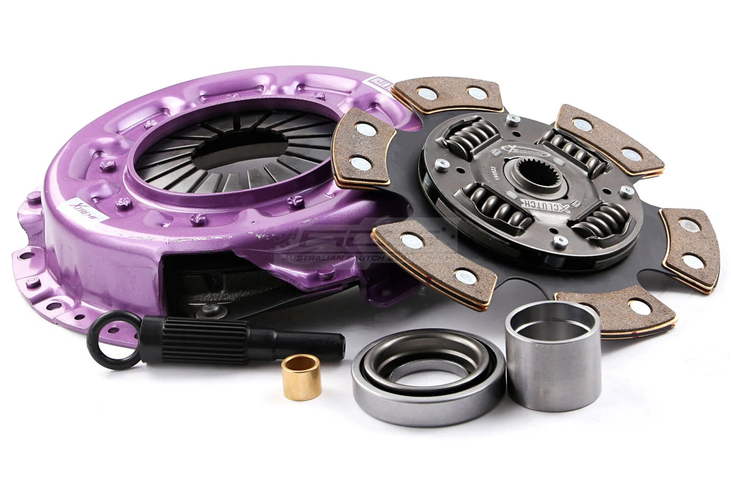 Kit frizione Xtreme Performance rinforzato ceramico a molle - carico 800 kg (incremento del 35%) - Ø 240 mm - 24 denti - Ø mozzo 25.5 mm - KNI24023-1B