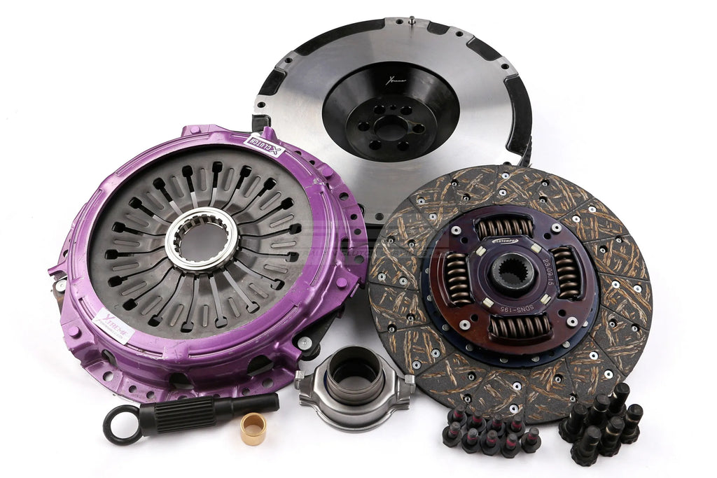 Kit frizione + volano Xtreme Performance rinforzato organico - coppia 610 Nm conversione da volano bimassa a monomassa - Nissan Skyline R34 1999-2008