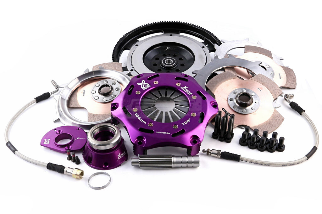 Kit frizione + volano Xtreme Performance Ø 180 mm ceramico rigido tridisco con reggispinta idraulico CSC - KPR18601-3E