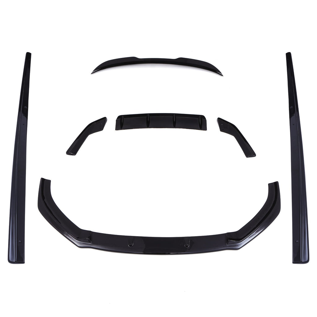 Kit Aero Completo Nero Lucido Audi S3 8V 16-19 - foto 2
