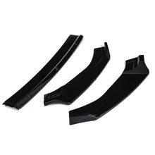 Splitter Anteriore 3 Pezzi Nero Lucido VW Golf MK7 MK7.5 12-20 - foto 2
