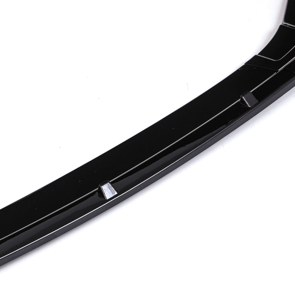 Splitter Anteriore 3 Pezzi Nero Lucido VW Golf MK7 MK7.5 12-20 - foto 5