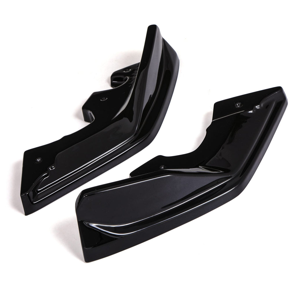 Spoiler Angolari Posteriori Stile M Sport Nero Lucido BMW Serie 1 F40 19-24 - foto 5
