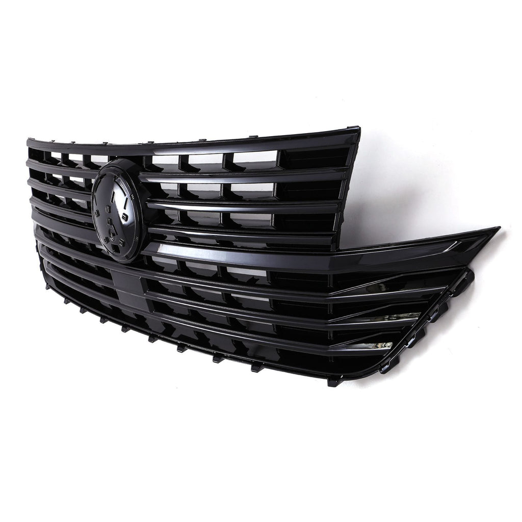 Griglia Anteriore con Stemma Nero Lucido Volkswagen Transporter T6.1 19-24 - foto 8