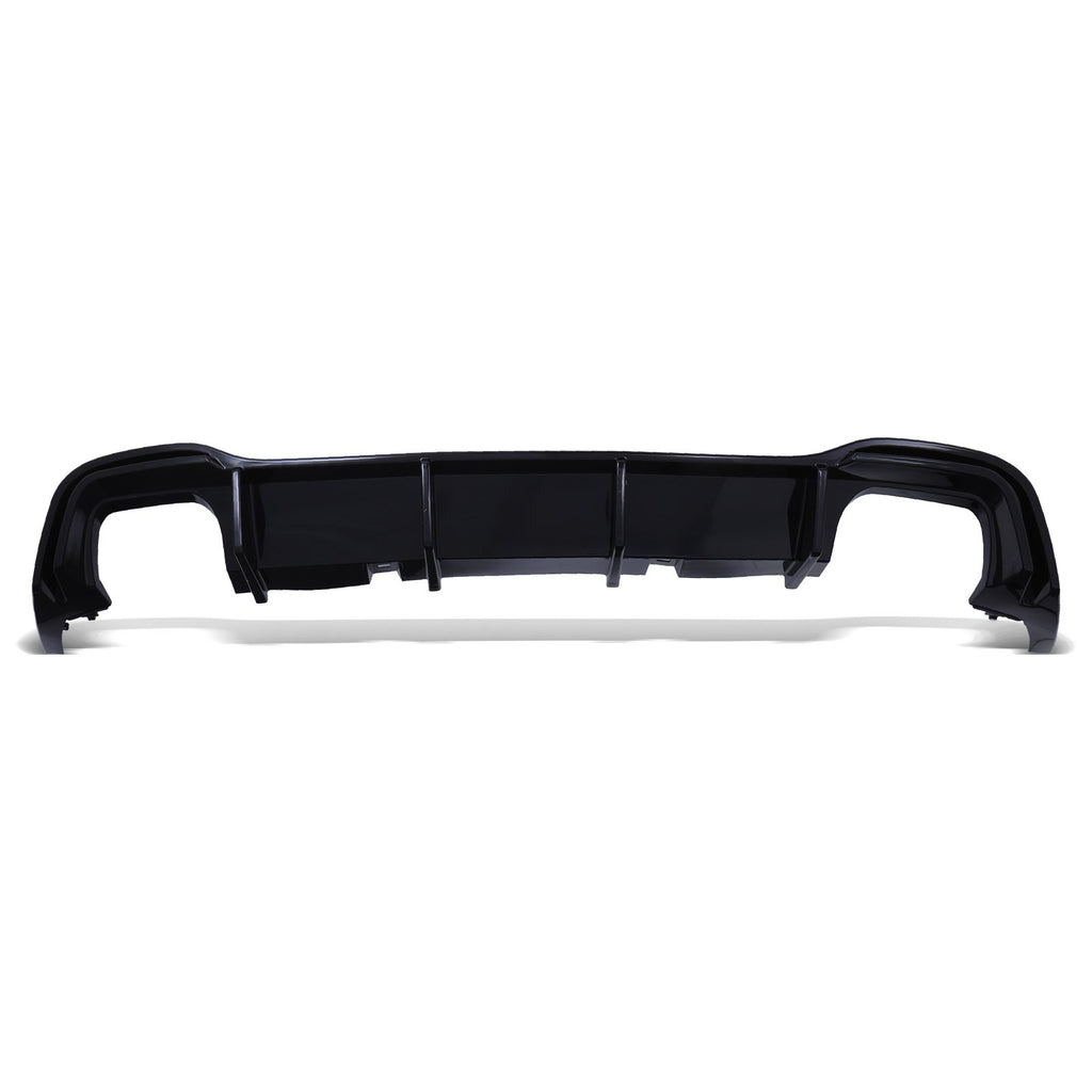 Diffusore Posteriore a Doppia Uscita Nero Lucido VW Golf GTI MK8 2020+ - foto 2