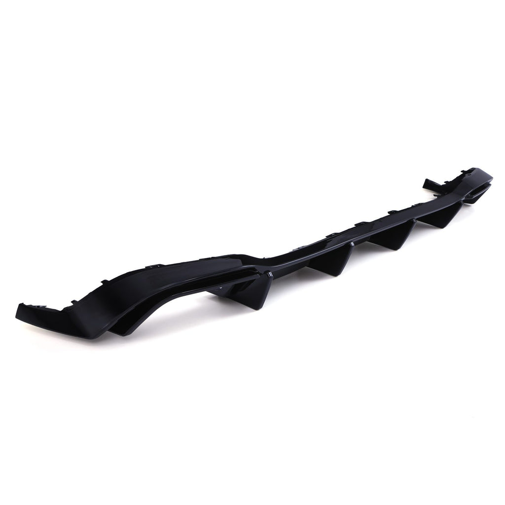 Diffusore Posteriore a Doppia Uscita Nero Lucido VW Golf GTI MK8 2020+ - foto 3