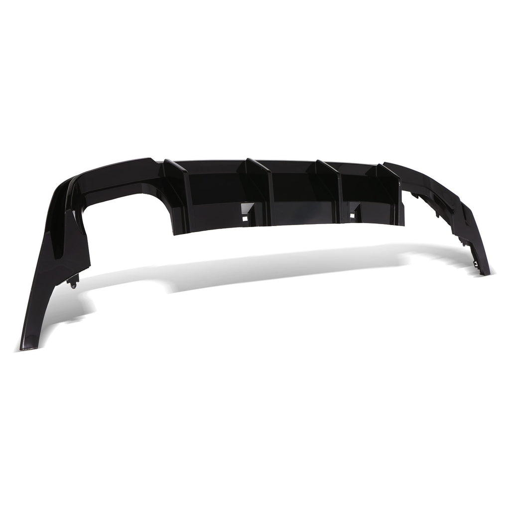 Diffusore Posteriore a Doppia Uscita Nero Lucido VW Golf GTI MK8 2020+ - foto 4