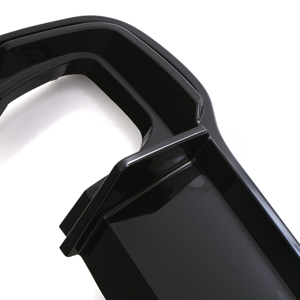 Diffusore Posteriore a Doppia Uscita Nero Lucido VW Golf GTI MK8 2020+ - foto 5