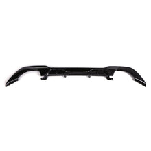 Diffusore Posteriore a Quadruplo Scarico Nero Lucido BMW Serie 3 G20 19-21 - foto 4